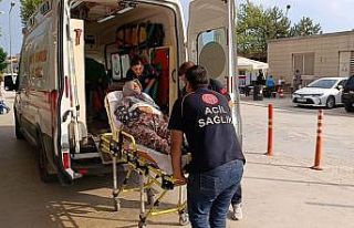 Otomobil kamyona çarptı: 4 yaralı