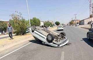 Patnos’ta takla atan araç sürücüsü ölümden...