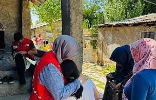 Patnos’ta Türk Kızılay seferberliği