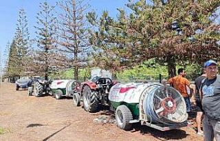 Refüjde kurumaya başlayan ağaç ve bitkiler için...