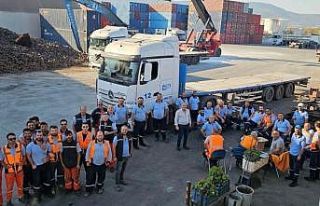 Roda Limanı’nda iş bırakma eylemi