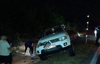 Sağanak yağış kazayı beraberinde getirdi: 2 yaralı