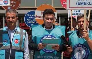 Sağlık-Sen Şırnak Şubesi, zam teklifi bekliyor