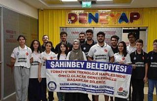 Şahinbey Belediyesi destekli takımlar TEKNOFEST...