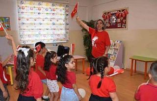 Şahinbeyli minikler 30 Ağustos Zafer Bayramı’nı...
