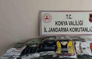 Sahte tişört satıcılarına operasyon