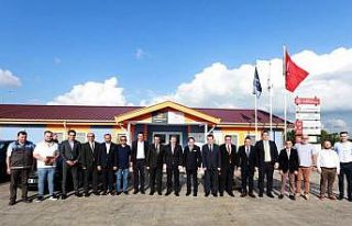 Samsun Yeni OSB-liman hattında demiryolu çalışmaları