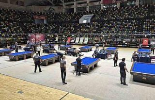 Samsun’da bilardo şöleni