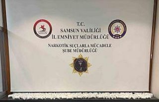 Samsun’da çuvallar içinde 45 bin adet uyuşturucu...