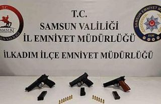 Samsun’da düğünde tabancayla ateş açan 2 kişi...