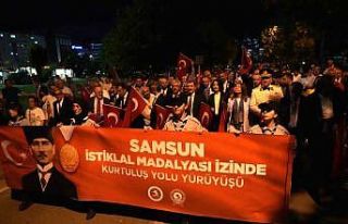 Samsun’da "İstiklal Madalyası İzinde Kurtuluş...