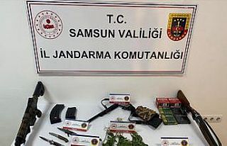 Samsun’da silah operasyonu: 5 kişi yakalandı