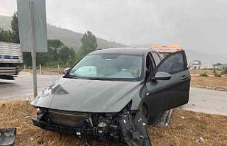 Samsun’da trafik kazası: 2 yaralı