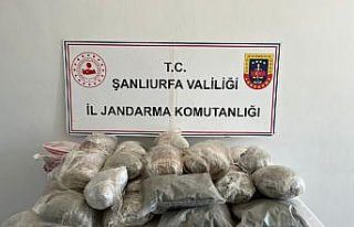 Şanlıurfa’da 26 kilo esrar ele geçirildi