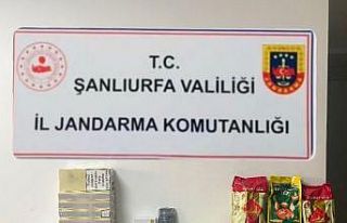 Şanlıurfa’da gümrük kaçağı malzeme ele geçirildi