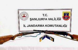 Şanlıurfa’da ruhsatsız silah operasyonu: 7 şüpheli...