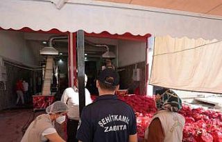 Şehitkamil’den salça denetimi