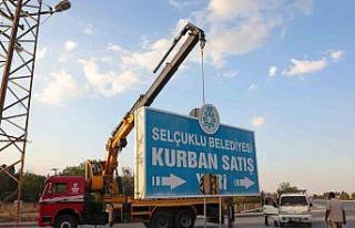 Selçuklu Belediyesi’nden şehir estetiğine katkı...