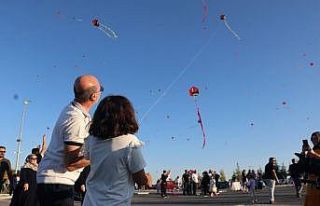 Selçuklu semaları uçurtmalarla şenlendi