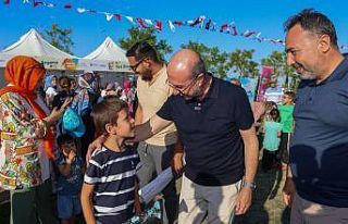 Selçuklu’da hafta sonu boyunca uçurtmalar gökyüzünde...