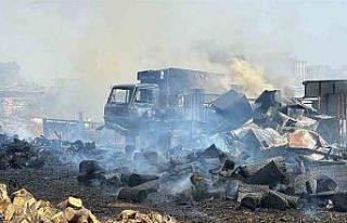 Sera sökümü sırasında spiral kıvılcımlarından...