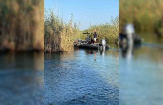 Serinlemek için azmağa giren şahıs hayatını...