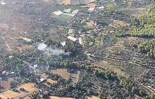 Seydikemer’deki orman yangını büyümeden söndürüldü