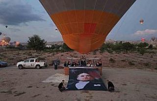 Sıcak hava balonları 30 Ağustos Zafer Bayramı...