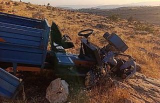 Siirt’te patpat şarampole devrildi: 1 yaralı