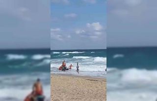Şile’de denizde akıntıya kapılan vatandaşı...