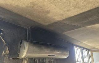 Silvan’da taziye evinde klimadan yangın çıktı