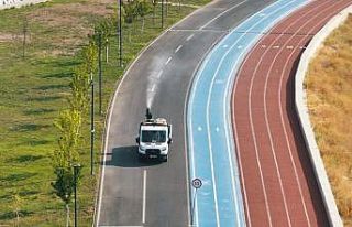 Sincan Belediyesi’nden hem karadan, hem havadan...