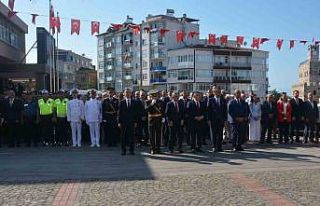 Sinop’ta 30 Ağustos Zafer Bayramı kutlandı