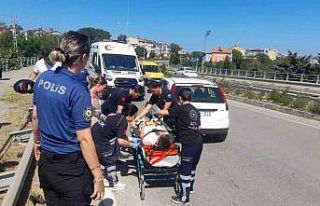 Sinop’ta kaza: 1 yaralı