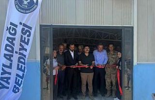 Sosyal ve kültürel etkinliklerin yapılacağı salon...