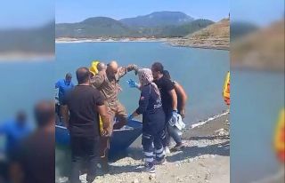 Su almak için indiği barajdan kalkamayan eğitim...