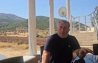 Sulama kanalına düşen inek, 5 saatlik çalışmayla...