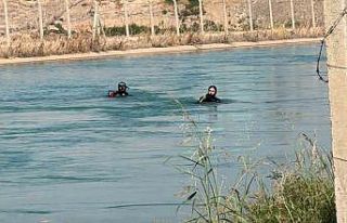 Sulama kanalında akıntıya kapılan genç için...