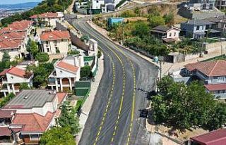 Tantaoğlu Caddesi’ne bin 500 ton aşınma asfaltı...