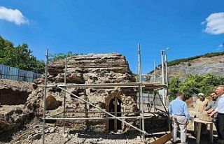 Tarihi Osmanlı hamamı aslına uygun restore ediliyor