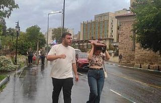 Tekirdağ’da beklenen yağmur geldi