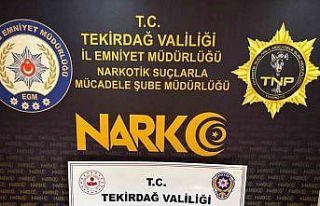 Tekirdağ’da zehir tacirlerine yönelik operasyon:...