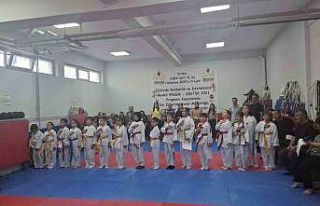 Tekvandocuların kuşak heyecanı