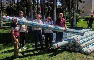 Tepebaşı’nda çiftçilere hibeli sera naylonu...