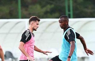 Tiago Djalo, Beşiktaş formasıyla ilk antrenmanını...