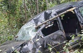 Trabzon’da trafik kazası 1 ölü, 2 yaralı