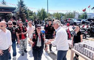 Türk Chopper üyeleri, Zafer Haftası’nda Kütahya’da