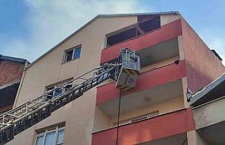 Türkeli’de apartman dairesinde yangın