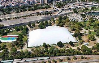 Türkiye’nin en büyük şişme oyun alanı Samsun’da