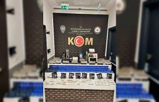 Tütün kaçakçılığı yapan 2 şüpheliye işlem...